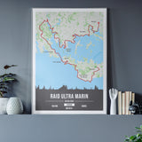 Poster Ultra Marin - Raid 100km