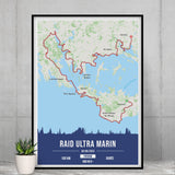 Poster Ultra Marin - Raid 100km