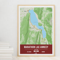 Annecy - Marathon personnalisable