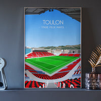 Poster Toulon - Stade Félix Mayol