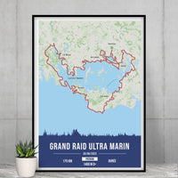 Poster Ultra Marin - Grand Raid 175km