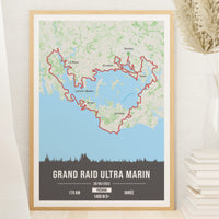 Poster Ultra Marin - Grand Raid 175km