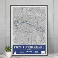 Paris - Marathon personnalisable