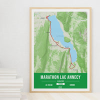 Annecy - Marathon personnalisable