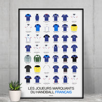 Notable French handball players