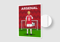 Affiche Football Arsenal Personnalisée