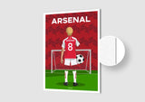 Affiche Football Arsenal Personnalisée