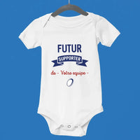 Futur supporter Rugby - Body bébé Personnalisable