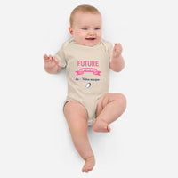 Future supportrice Rugby - Body bébé Personnalisable