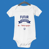 Futur supporter Foot - Body bébé Personnalisable