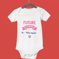 Future supportrice Foot - Body bébé Personnalisable