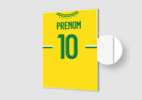 Affiche Football Personnalisée - Maillot Nantes