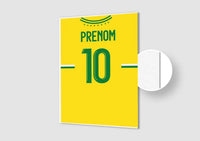 Affiche Football Personnalisée - Maillot Nantes