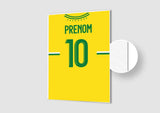 Affiche Football Personnalisée - Maillot Nantes