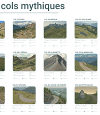 L'affiche des Cols Mythiques