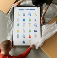 Poster WORLD CUP WINNERS