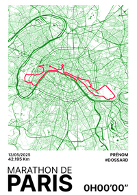 Marathon Paris - Nouveau Design