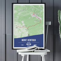 Mont Ventoux - Affiche cyclisme personnalisable