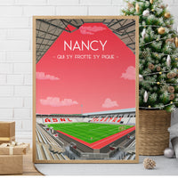 Poster Nancy - Stade Marcel Picot