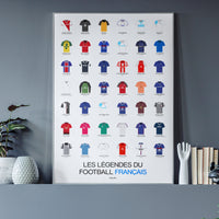 Poster Légendes du football français