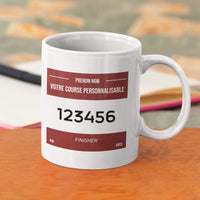 Customizable racing mug