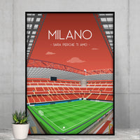 Poster Milan - Stade San Siro