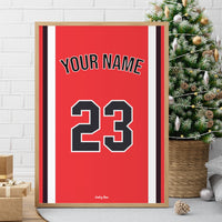 Personalized Basketball Poster - Jersey