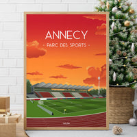 Poster Annecy - Parc des Sports