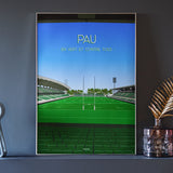 Poster Pau - Stade du Hameau