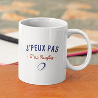 J'Peux Pas J'ai Rugby - Mug