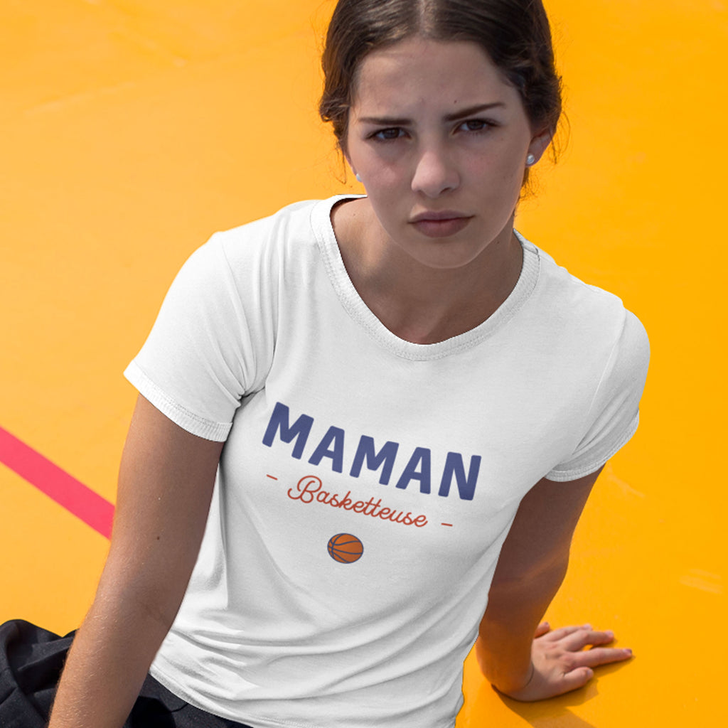Tshirt Basket Maman Basketteuse