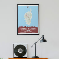 GR20 - Affiche personnalisable