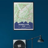 Ultratour des 4 massifs - Affiche personnalisable