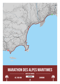 Alpes Maritimes - Customizable marathon