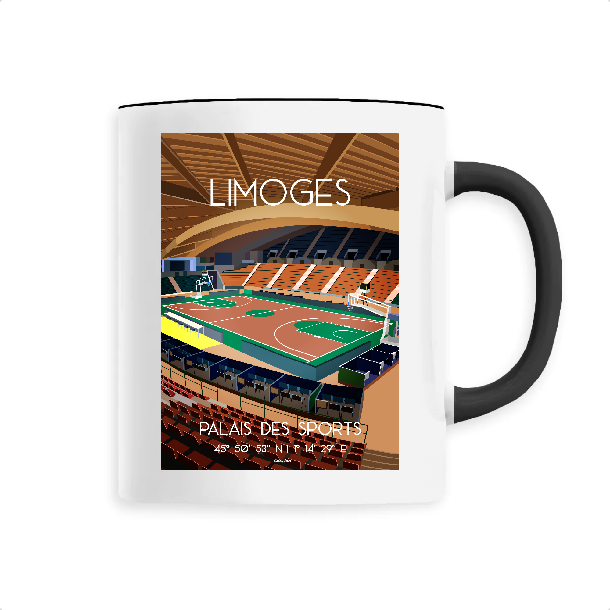 Mug Limoges basket Palais des Sports
