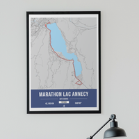 Lac d'Annecy - Marathon personnalisable