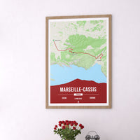 Poster Marseille-Cassis
