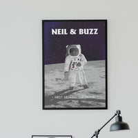 Neil and Buzz - Men on the Moon