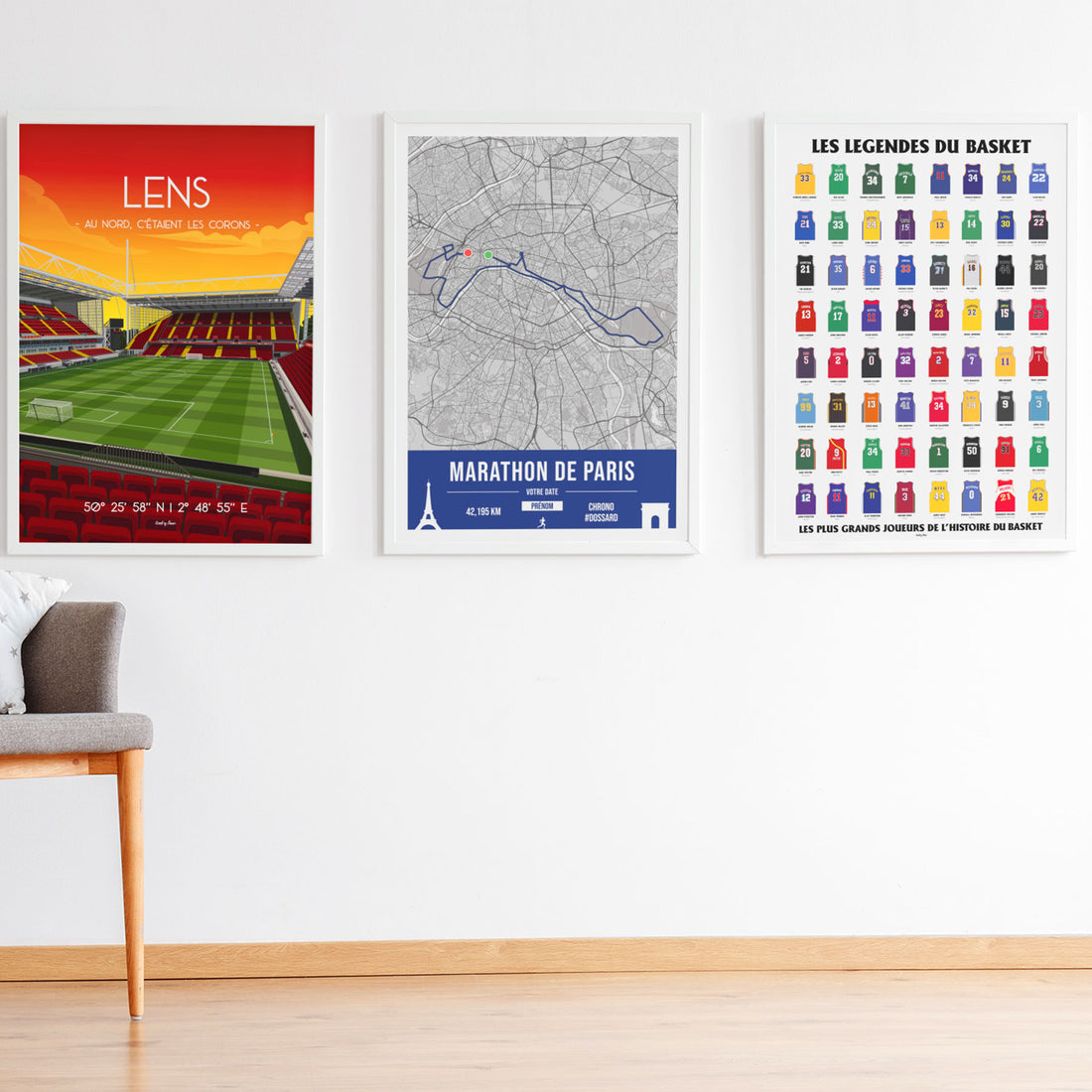 Comment les affiches sportives Wall of Fame inspirent les fans de sport