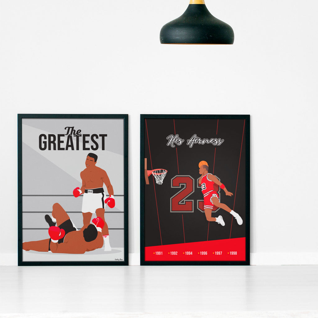 Celebrate sportsmanship with Wall of Fame posters
