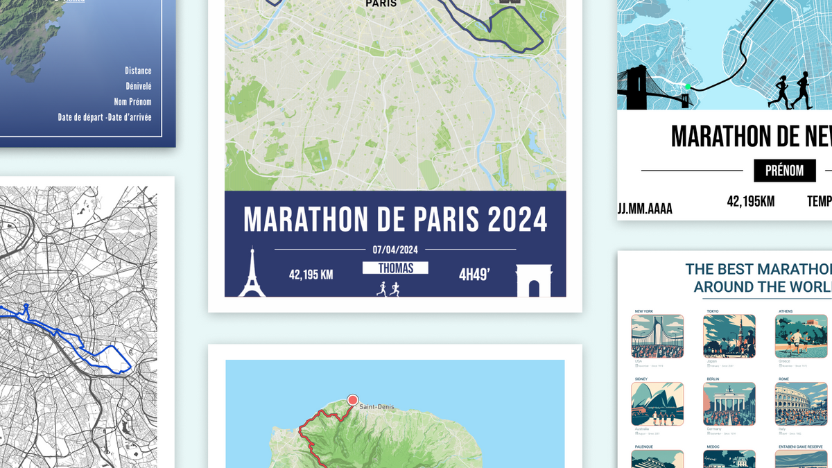 Marathons & Semis Personnalisables