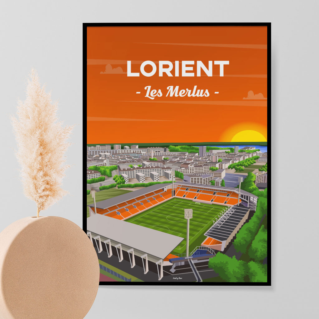 Lorient - Le Moustoir vu du ciel