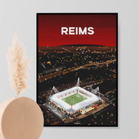 Reims - Stade Auguste Delaune vu du ciel