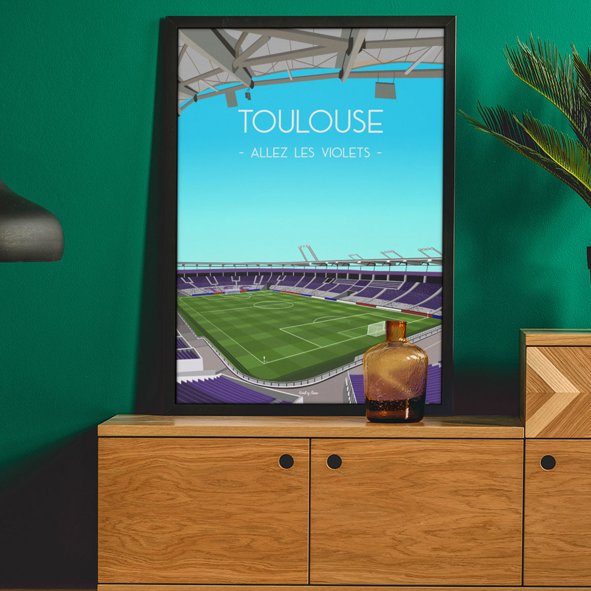 Poster Toulouse - Stade de foot