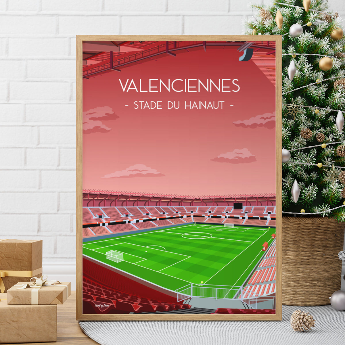Poster Valenciennes - Stade du Hainaut