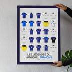 Poster Légendes du handball français