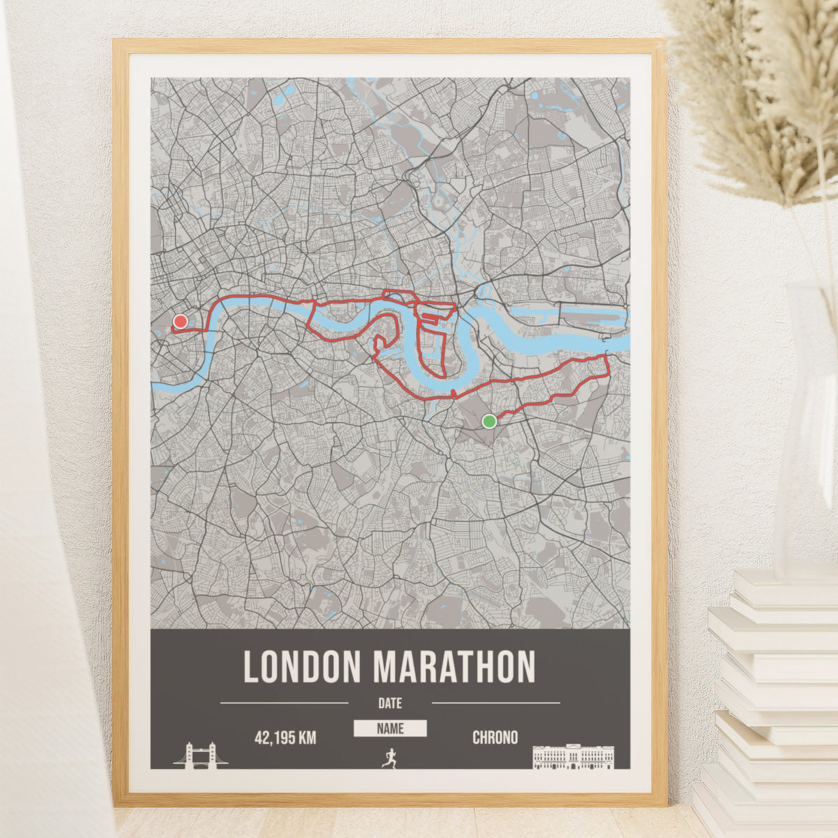 Londres - Marathon personnalisable