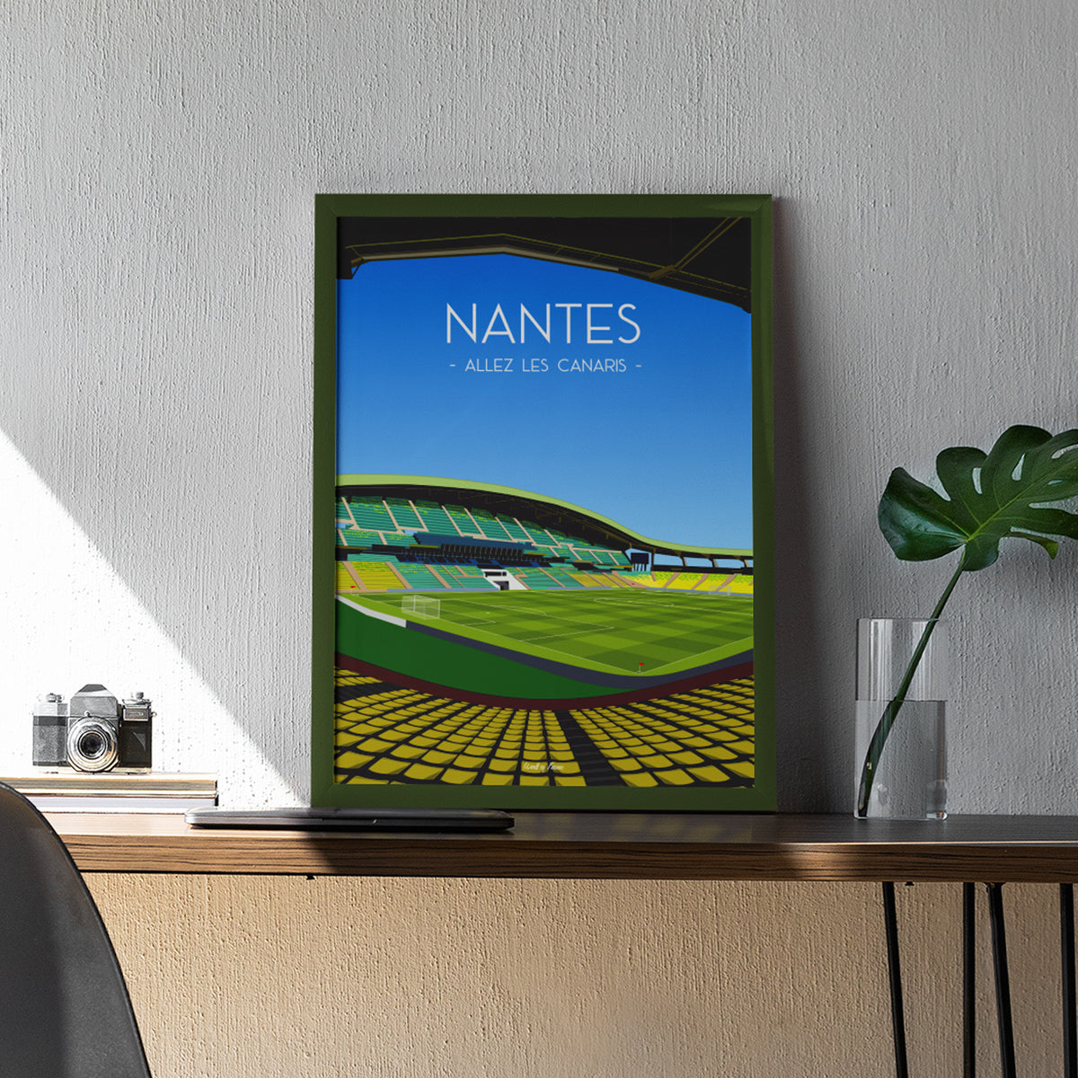 Poster Nantes - Stade de la Beaujoire