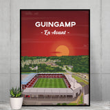 Guingamp - Le Roudourou vu du ciel