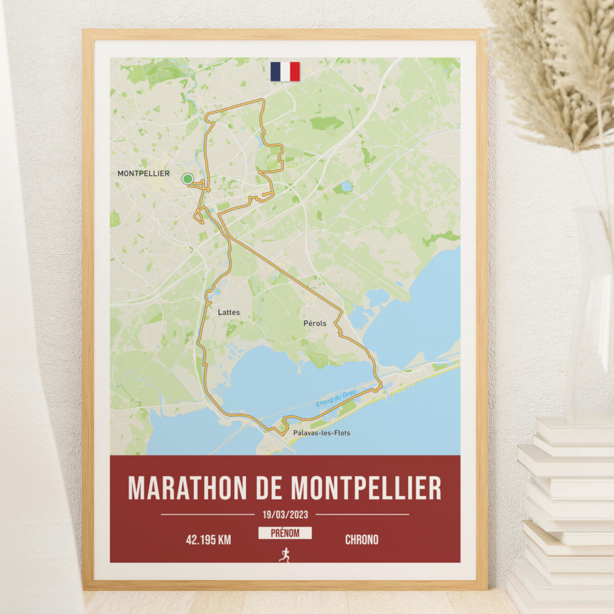 Poster Montpellier - Marathon